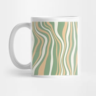 70's groovy wavy pattern Mug